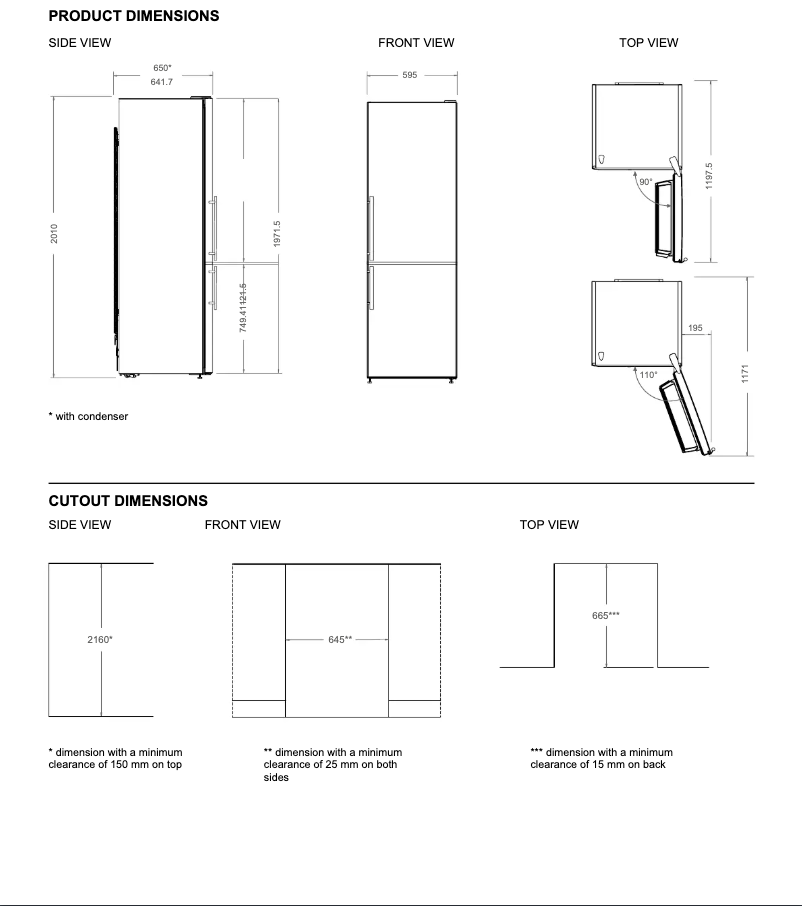 Page 1 of the manual Instructions / Assembly Bertazzoni RBM60F5FXNC