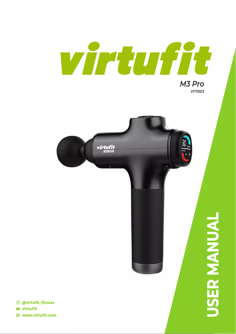 Page 1 of the manual User Manual VirtuFit M3 Pro