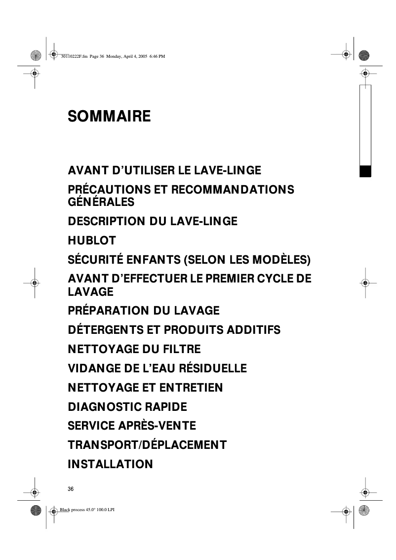 Page 1 of the manual User Manual Whirlpool Awm 7149 1