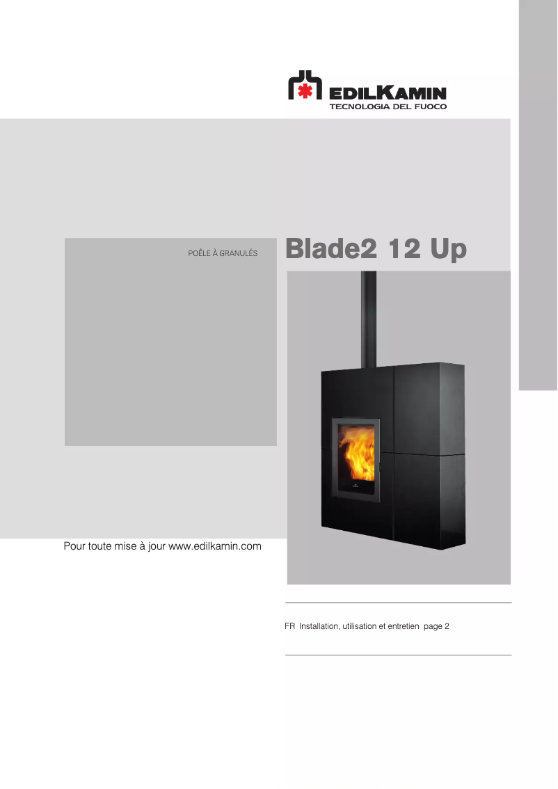 First page image of the manual for Blade2 12 Up