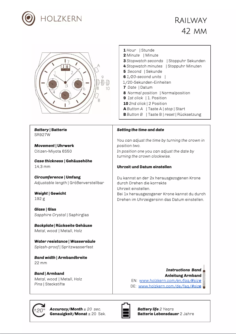 First page image of the manual for Nariz