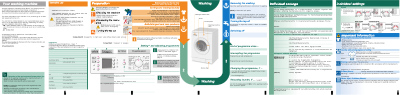 Page 1 of the manual User Manual Bosch WAE 24463