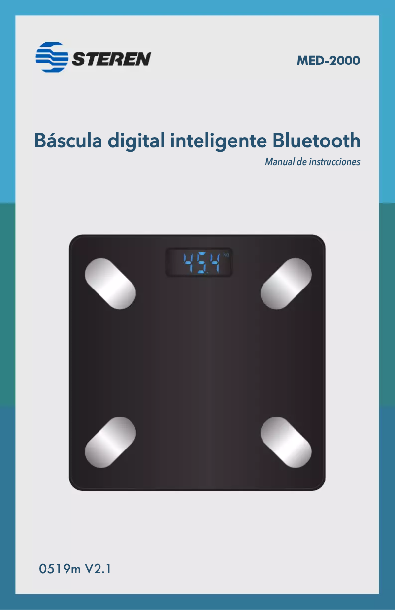 Page 1 of the manual User Manual Steren MED-2000