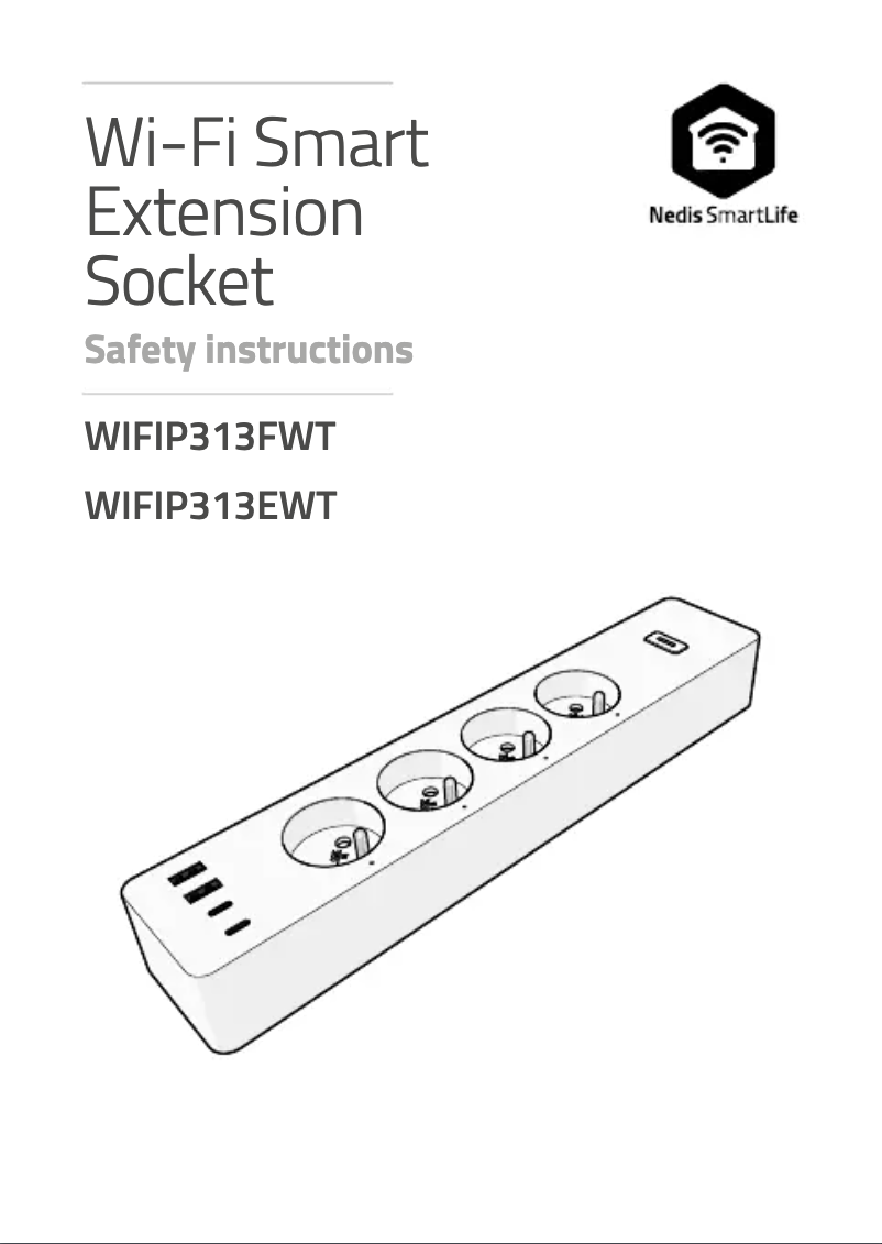 Image de la première page du manuel de l'appareil WIFIP313FWT