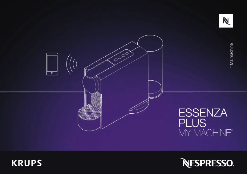Image de la première page du manuel de l'appareil Nespresso Essenza Plus XN5108