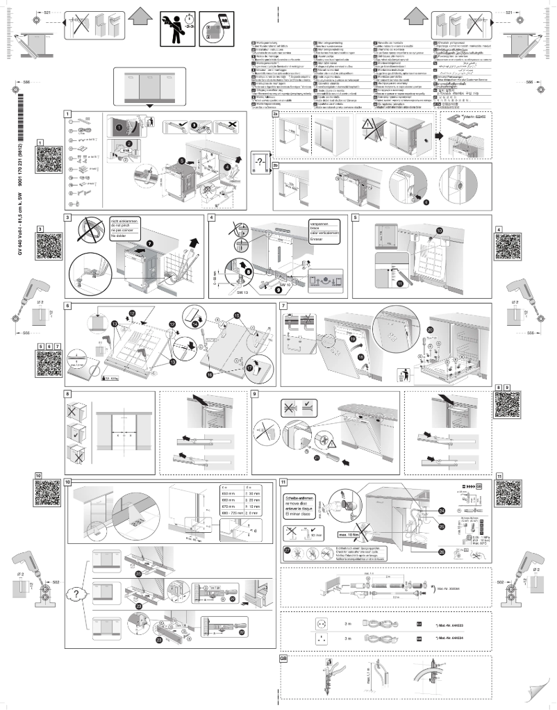 First page image of the manual for SMV46IX05D