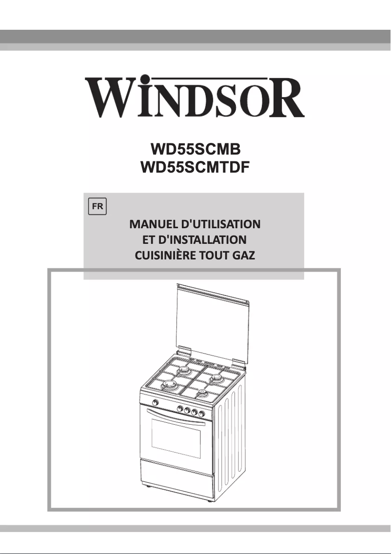 Page 1 of the manual User Manual Windsor WD55SCMB