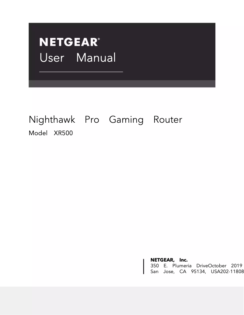 Page 1 of the manual User Manual Netgear Nighthawk XRM570