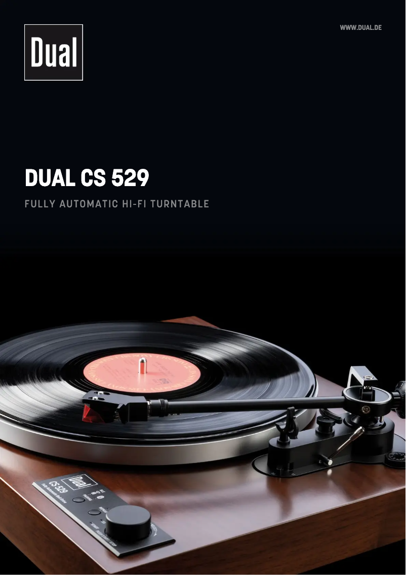 First page image of the manual for CS529