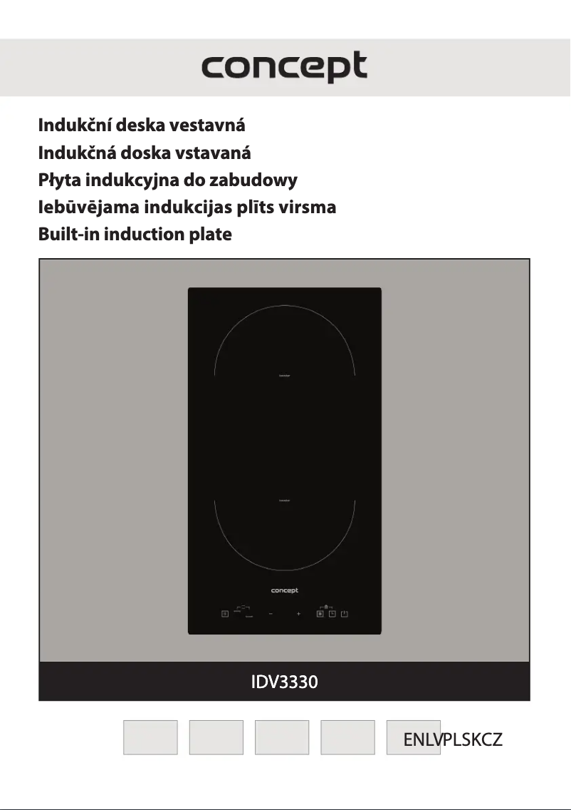 Page 1 of the manual User Manual Concept IDV3330