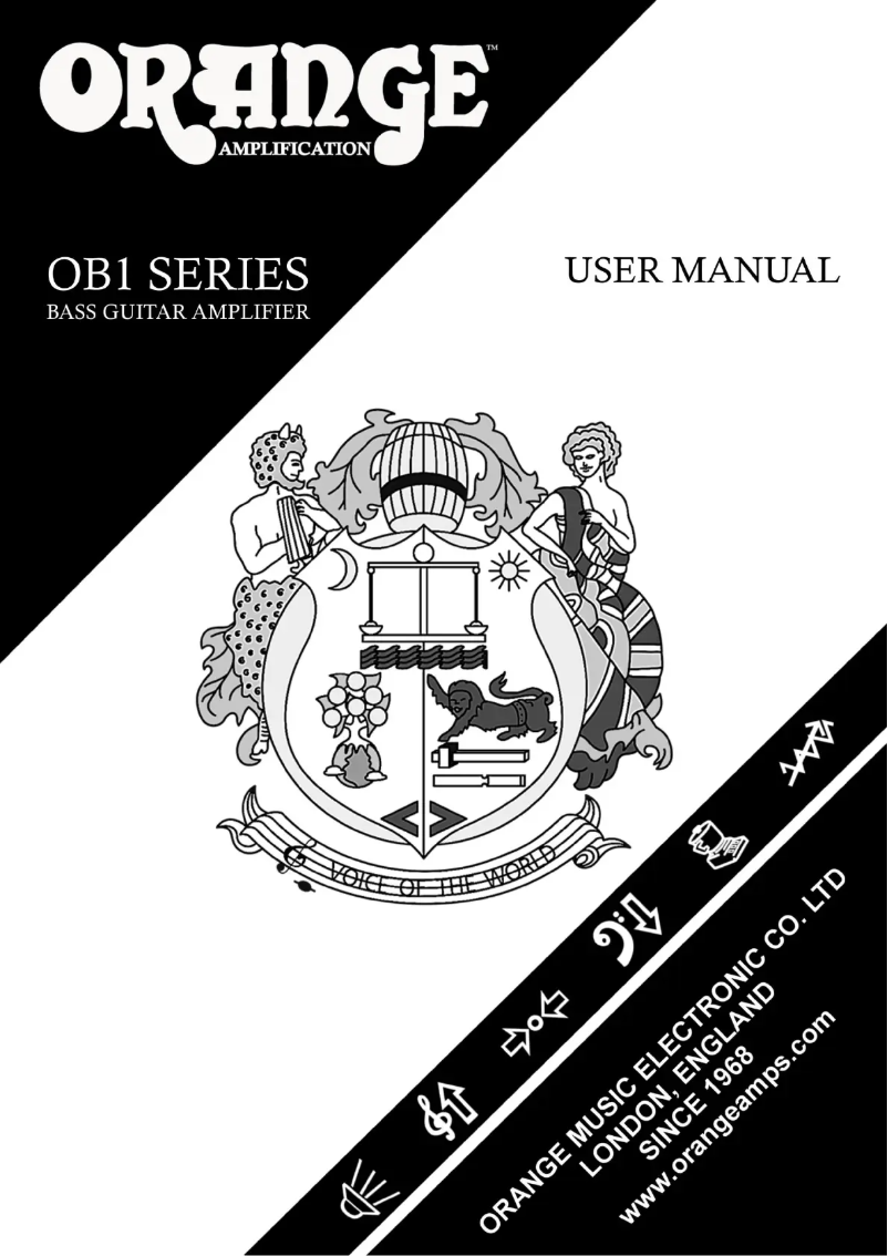 Page 1 of the manual User Manual Orange OB1-300