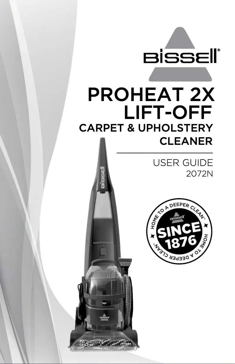 First page image of the manual for 2072N