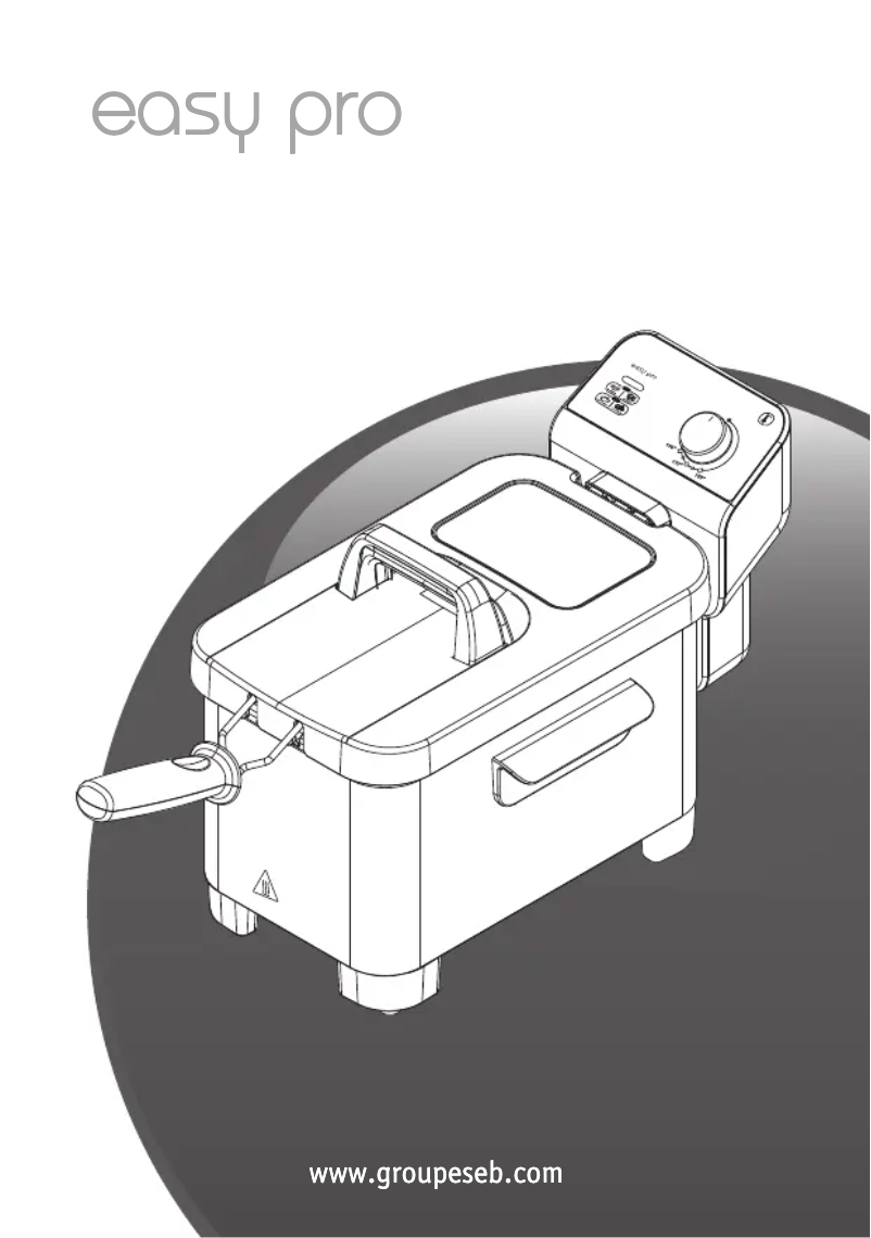 Page 1 of the manual User Manual Tefal Easy Pro FR333070