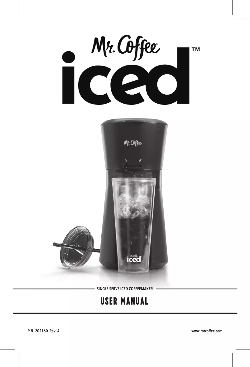 First page image of the manual for Iced