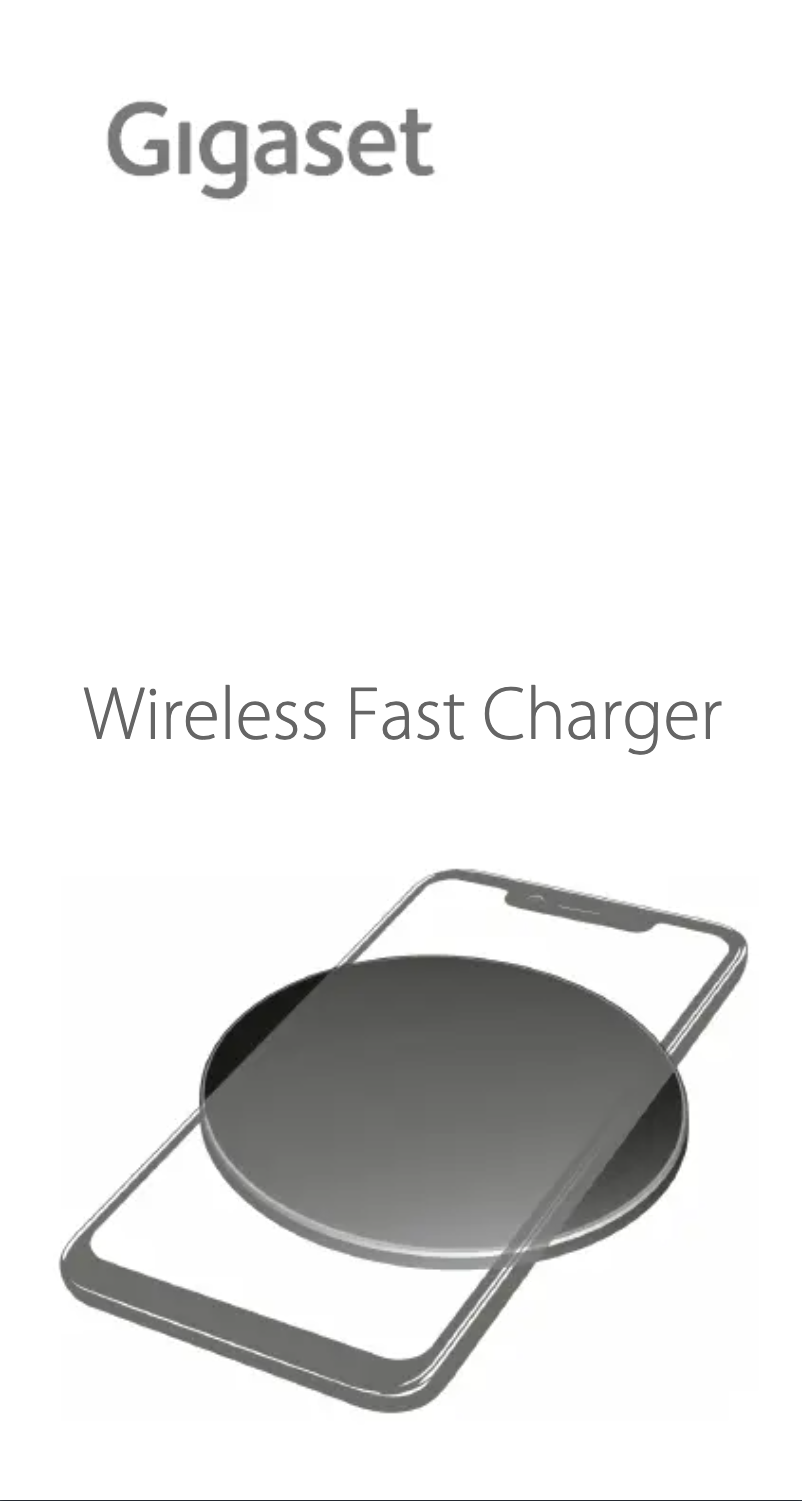 First page image of the manual for Wireless Fast Charger