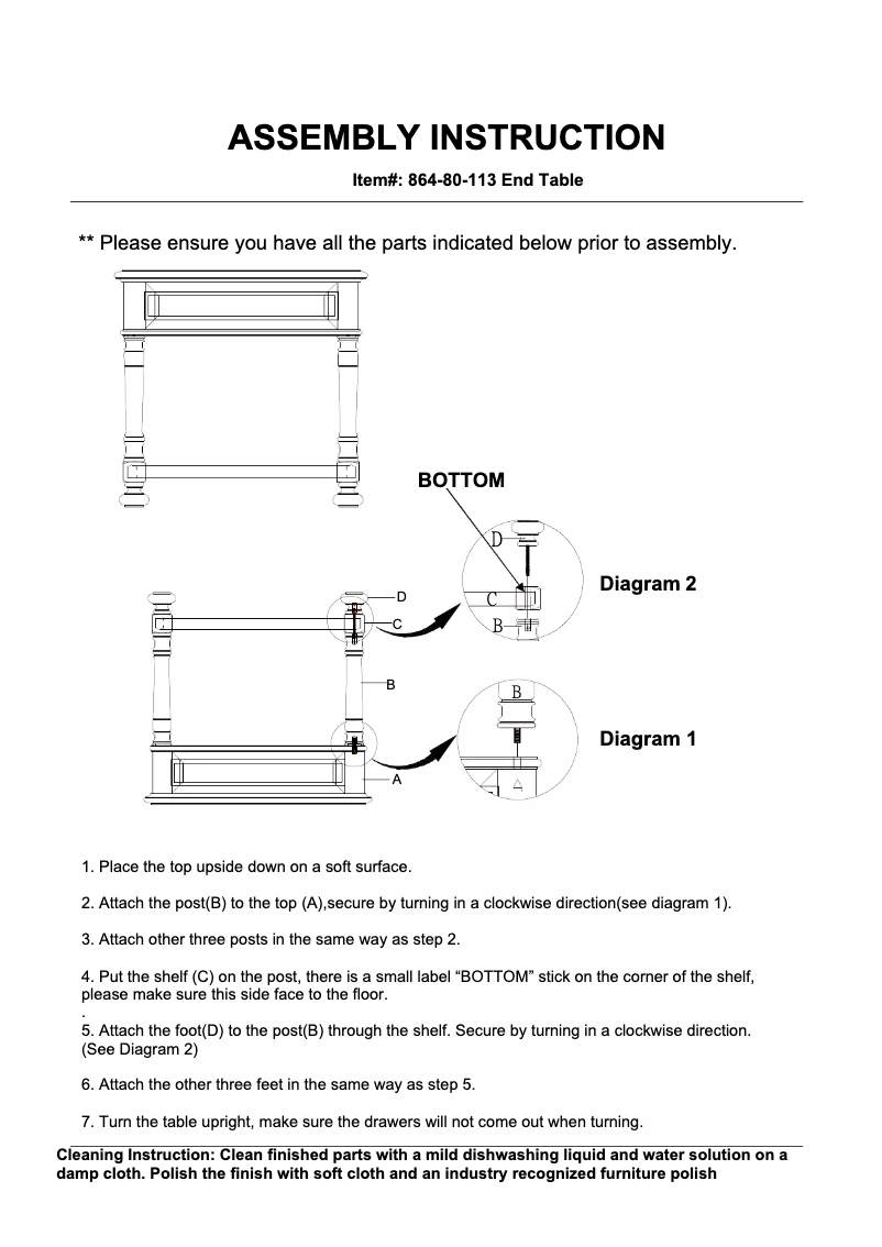 Page 1 of the manual User Manual Hooker 864-80-113