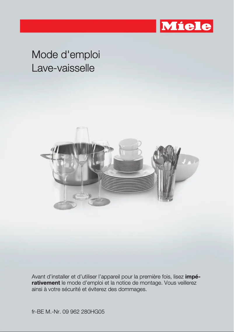 First page image of the manual for G 6205 SCI XXL