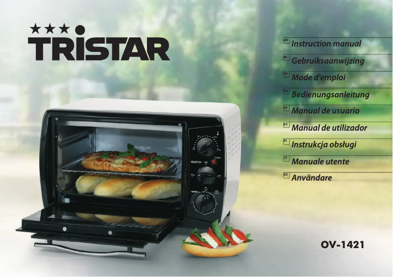 Page 1 of the manual User Manual TriStar OV-1421