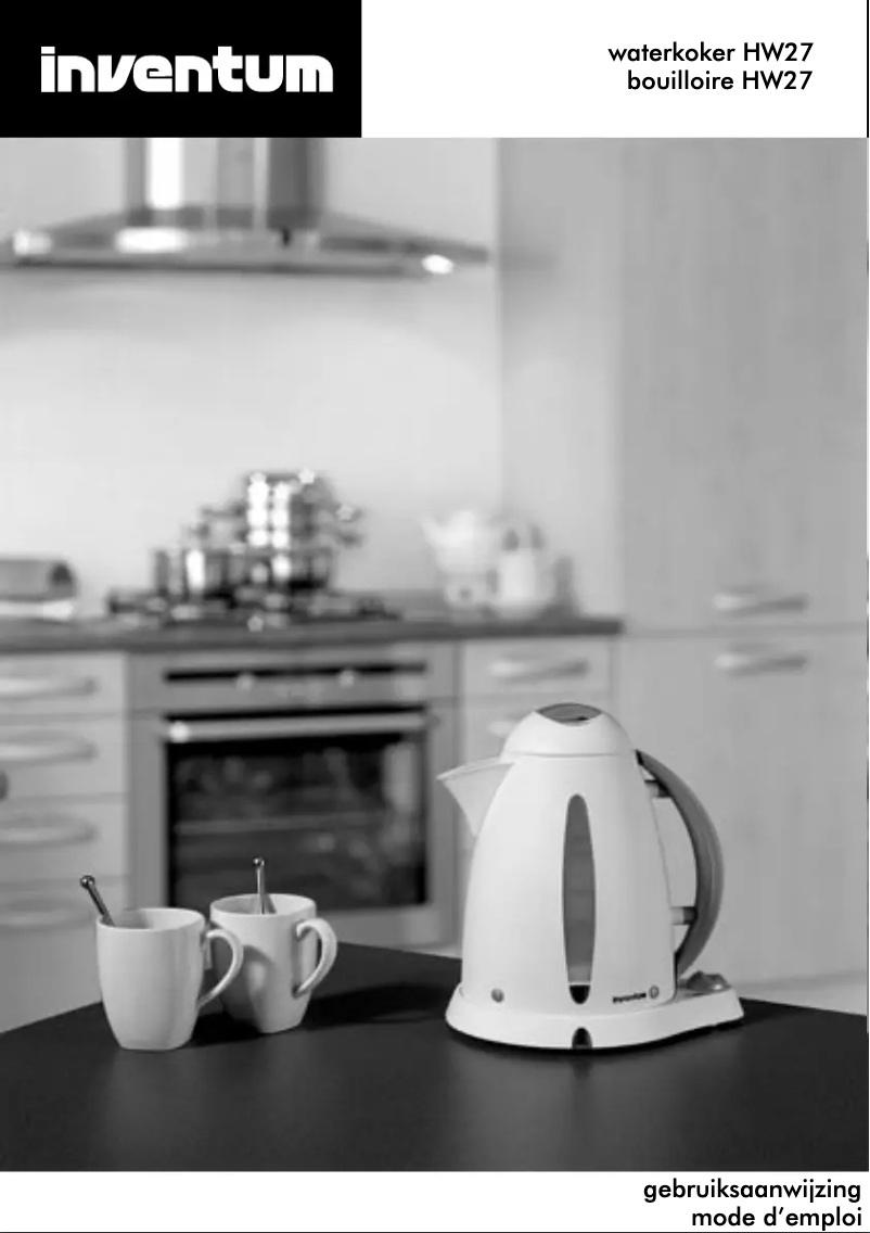 First page image of the manual for HW27