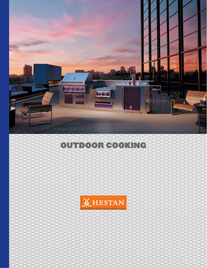 Page 1 of the manual Brochure Hestan GABR42CX2-NG-GR