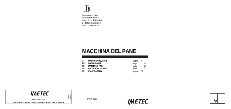 Page 1 de la notice Manuel utilisateur Imetec Zero-Glu PRO