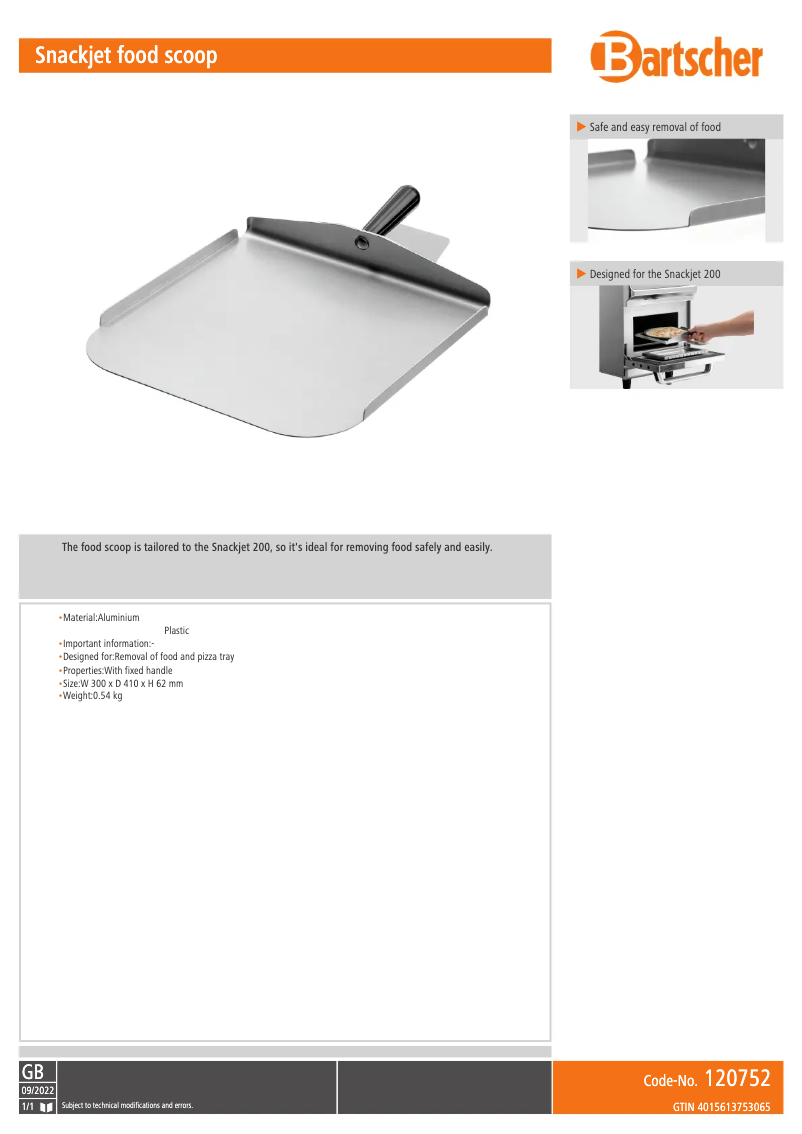 First page image of the manual for 120752