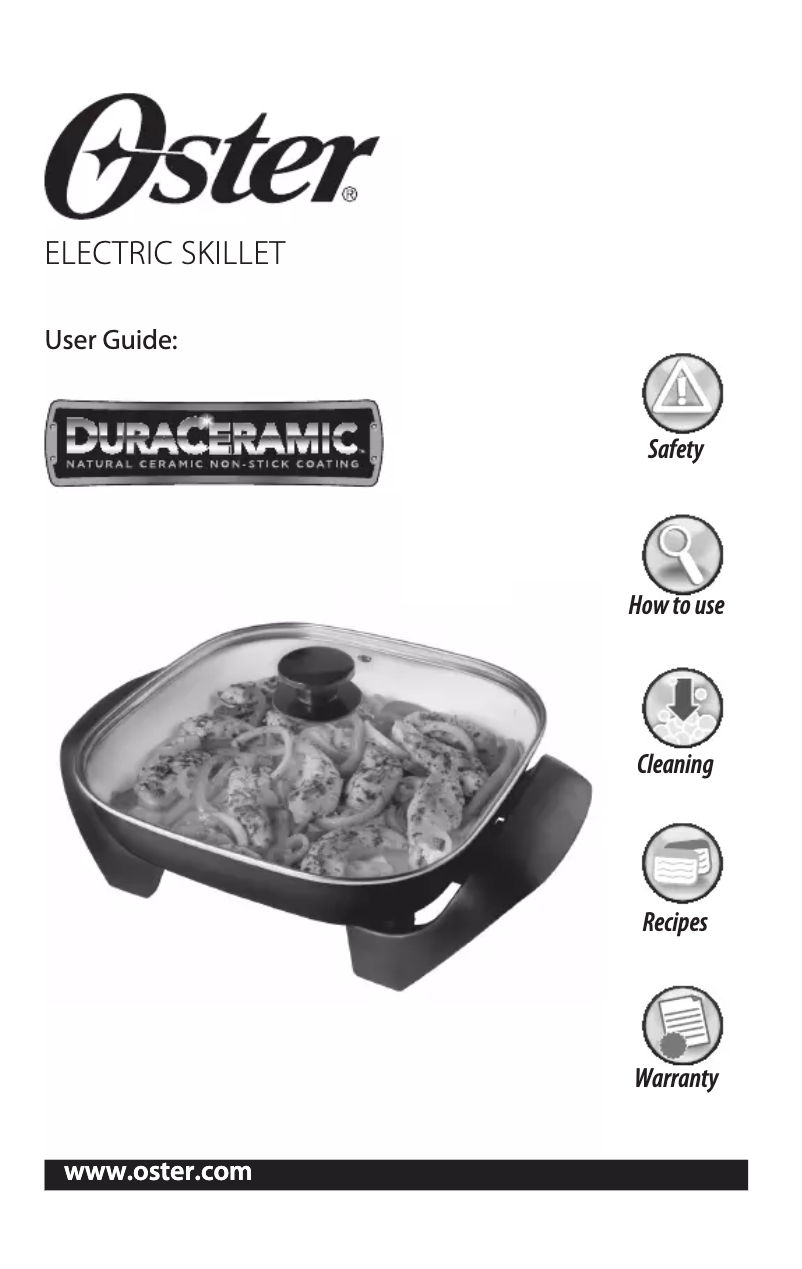 First page image of the manual for CKSTSKFM12W-033