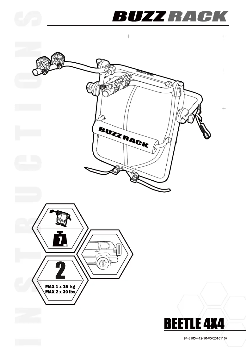 First page image of the manual for Beetle 4×4