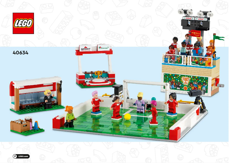 Page 1 of the manual User Manual Lego 40634