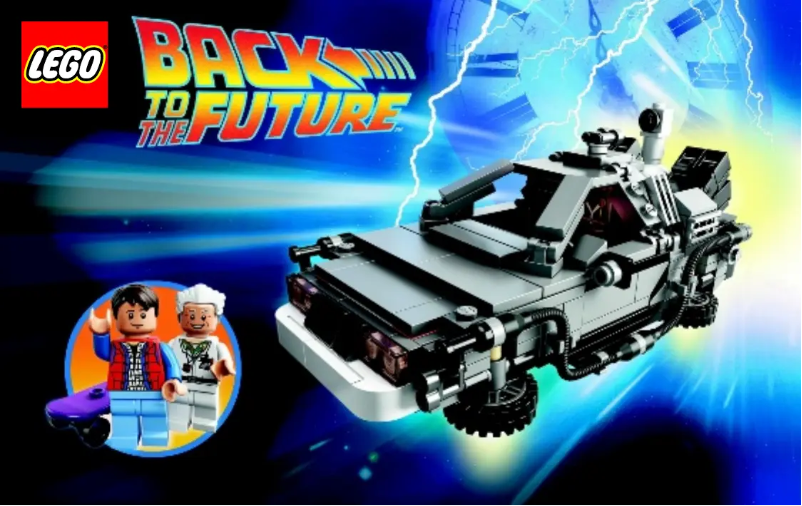 Page 1 of the manual User Manual Lego The DeLorean time machine 21103