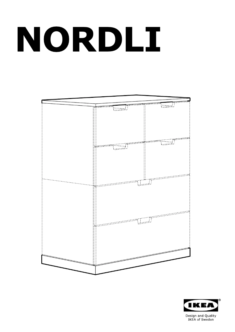 First page image of the manual for NORDLI 004.731.79