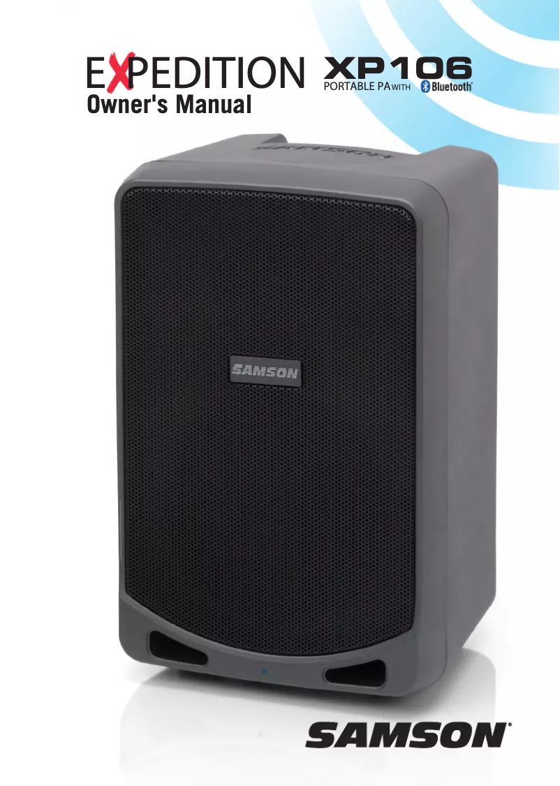 Image de la première page du manuel de l'appareil Expedition XP106