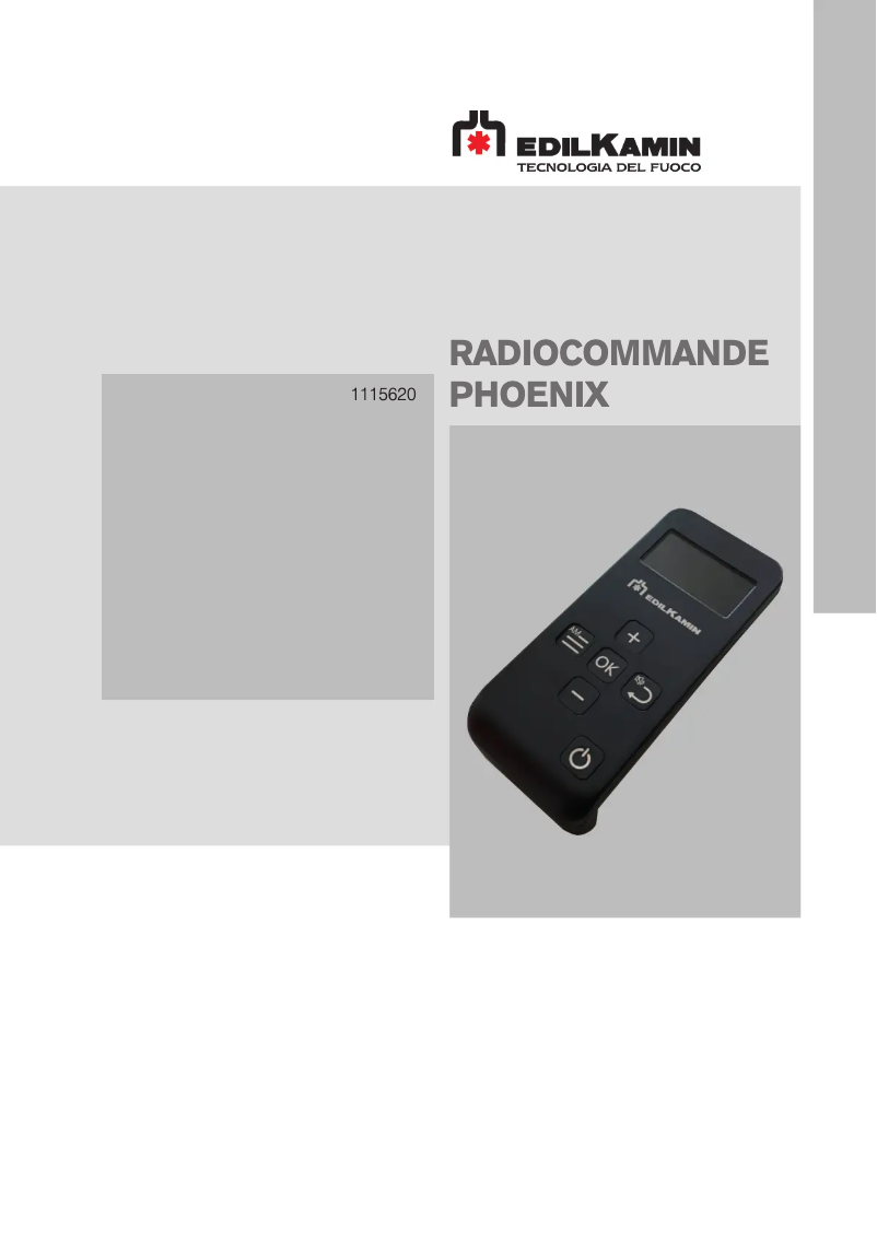 First page image of the manual for RADIOCOMANDO PHOENIX