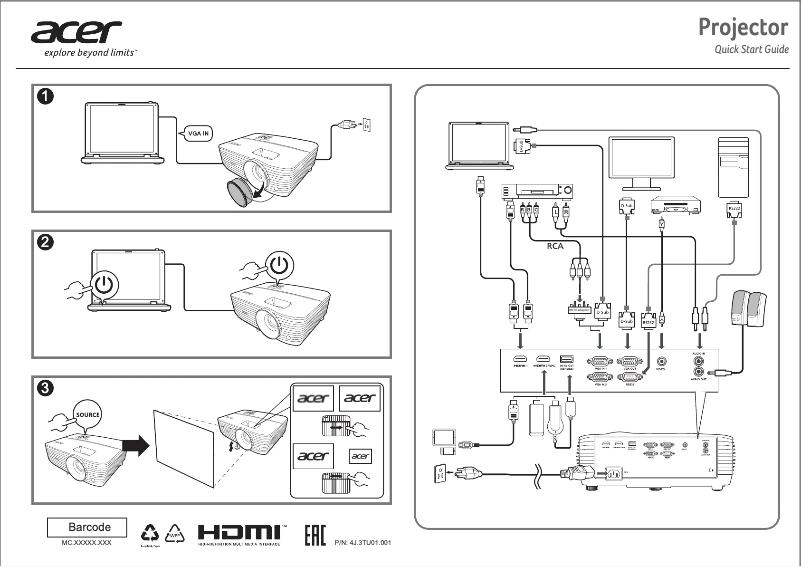First page image of the manual for P1650