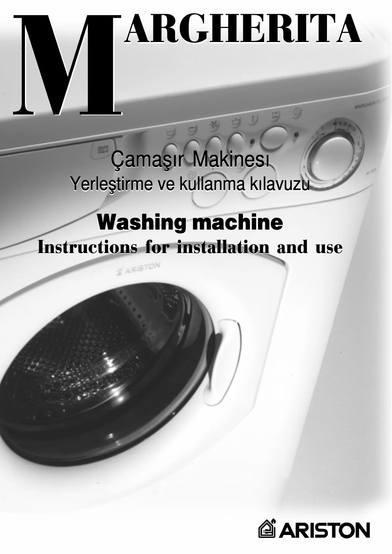 Page 1 of the manual User Manual Hotpoint Ariston AB 95