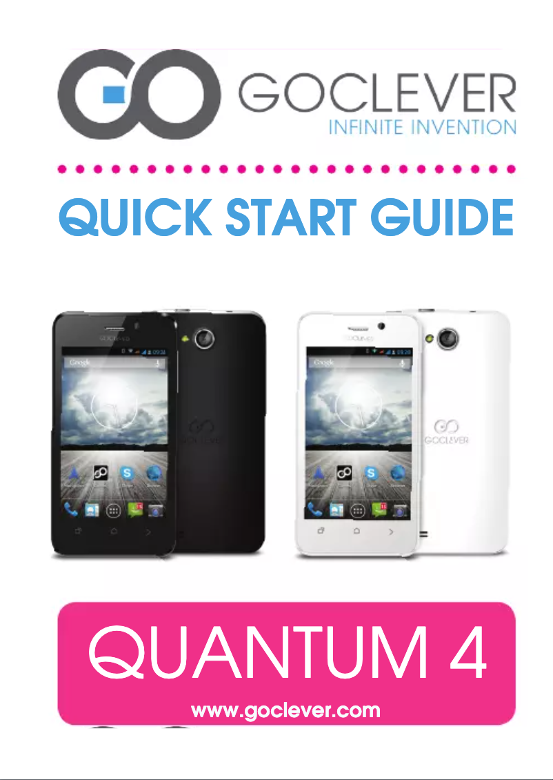 First page image of the manual for Quantum 4