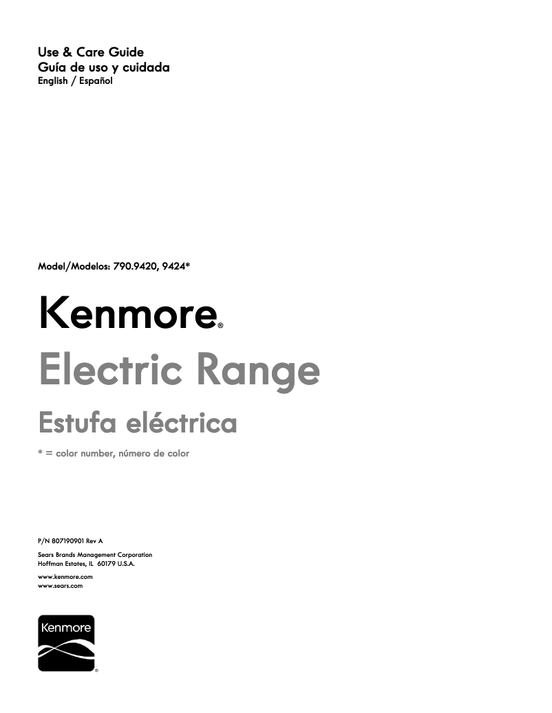 First page image of the manual for 790.94243