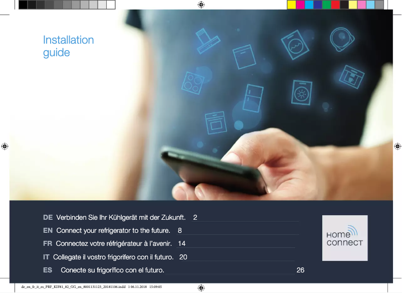 First page image of the manual for RC282305