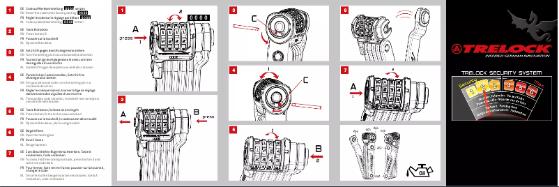 First page image of the manual for Code FS 200