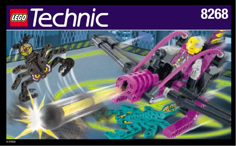 Page 1 of the manual User Manual Lego Technic 8268