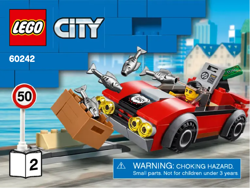 Page 1 of the manual User Manual Lego City 60242