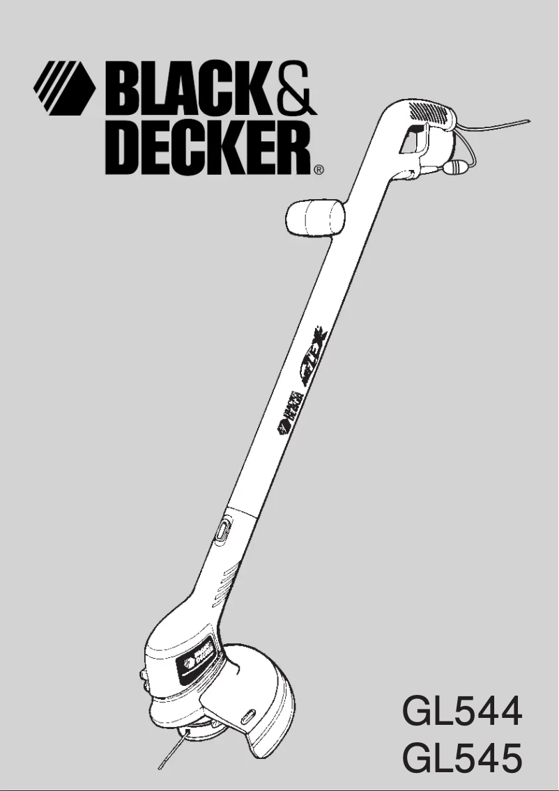 First page image of the manual for GL544