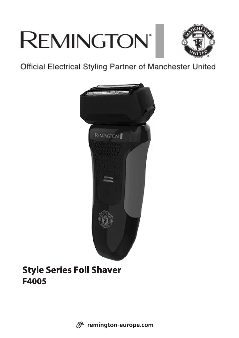 First page image of the manual for F4005