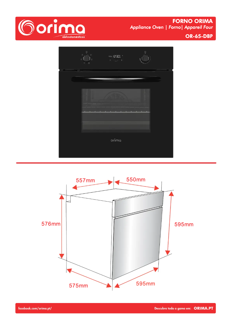First page image of the manual for OR-65-DBP