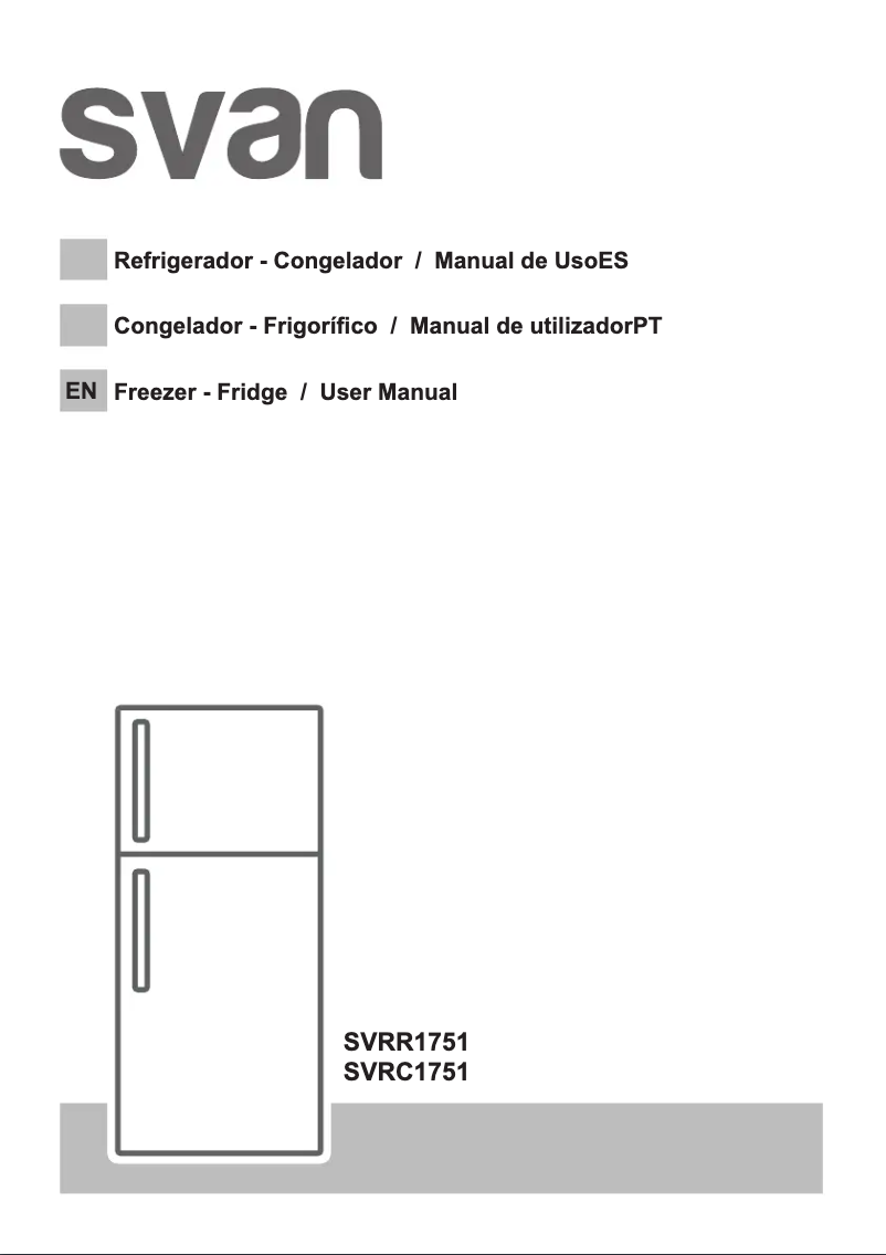 First page image of the manual for SVRC1751