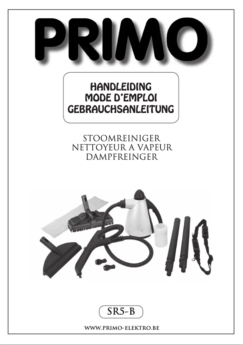 Page 1 of the manual User Manual Primo SR5