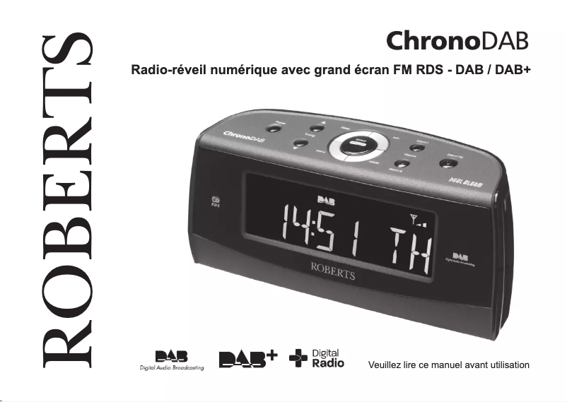 First page image of the manual for ChronoDAB