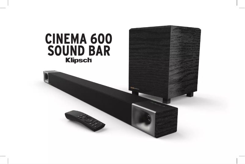 First page image of the manual for Cinema 400