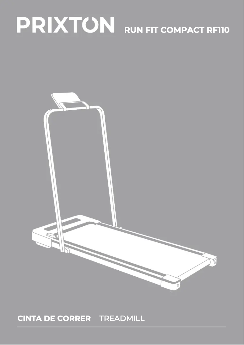 Page 1 of the manual User Manual Prixton Run Fit Compact RF110