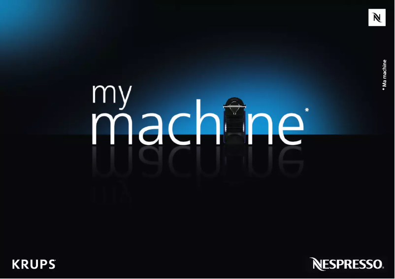 First page image of the manual for Pixie & Aeroccino XN305T